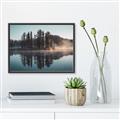 Picture of Reflection on the Lake _GroupedProduct_Rectangle_Landscape_Photography _GroupedProduct_Rectangle_Landscape_Canvas_Framed_