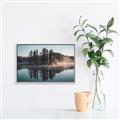 Picture of Reflection on the Lake _GroupedProduct_Rectangle_Landscape_Photography _GroupedProduct_Rectangle_Landscape_Canvas_Framed_