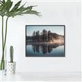Picture of Reflection on the Lake _GroupedProduct_Rectangle_Landscape_Photography _GroupedProduct_Rectangle_Landscape_Canvas_Framed_
