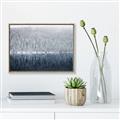 Picture of Winter Reflections Navy _GroupedProduct_Rectangle_Landscape_Photography _GroupedProduct_Rectangle_Landscape_Canvas_Framed_