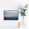 Picture of Winter Reflections Navy _GroupedProduct_Rectangle_Landscape_Photography _GroupedProduct_Rectangle_Landscape_Canvas_Framed_