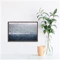 Picture of Winter Reflections Navy _GroupedProduct_Rectangle_Landscape_Photography _GroupedProduct_Rectangle_Landscape_Canvas_Framed_