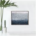 Picture of Winter Reflections Navy _GroupedProduct_Rectangle_Landscape_Photography _GroupedProduct_Rectangle_Landscape_Canvas_Framed_