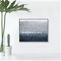 Picture of Winter Reflections Navy _GroupedProduct_Rectangle_Landscape_Photography _GroupedProduct_Rectangle_Landscape_Canvas_Framed_