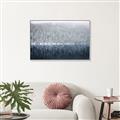 Picture of Winter Reflections Navy _GroupedProduct_Rectangle_Landscape_Photography _GroupedProduct_Rectangle_Landscape_Canvas_Framed_