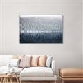 Picture of Winter Reflections Navy _GroupedProduct_Rectangle_Landscape_Photography _GroupedProduct_Rectangle_Landscape_Canvas_Framed_
