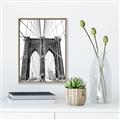 Picture of Brooklyn Bridge _GroupedProduct_Rectangle_Portrait_Photography _GroupedProduct_Rectangle_Portrait_Canvas_Framed_