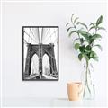 Picture of Brooklyn Bridge _GroupedProduct_Rectangle_Portrait_Photography _GroupedProduct_Rectangle_Portrait_Canvas_Framed_