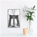 Picture of Brooklyn Bridge _GroupedProduct_Rectangle_Portrait_Photography _GroupedProduct_Rectangle_Portrait_Canvas_Framed_
