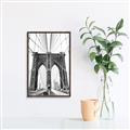 Picture of Brooklyn Bridge _GroupedProduct_Rectangle_Portrait_Photography _GroupedProduct_Rectangle_Portrait_Canvas_Framed_