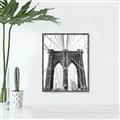 Picture of Brooklyn Bridge _GroupedProduct_Rectangle_Portrait_Photography _GroupedProduct_Rectangle_Portrait_Canvas_Framed_