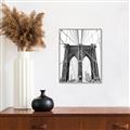 Picture of Brooklyn Bridge _GroupedProduct_Rectangle_Portrait_Photography _GroupedProduct_Rectangle_Portrait_Canvas_Framed_
