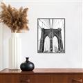 Picture of Brooklyn Bridge _GroupedProduct_Rectangle_Portrait_Photography _GroupedProduct_Rectangle_Portrait_Canvas_Framed_