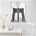 Picture of Brooklyn Bridge _GroupedProduct_Rectangle_Portrait_Photography _GroupedProduct_Rectangle_Portrait_Canvas_Framed_