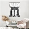 Picture of Brooklyn Bridge _GroupedProduct_Rectangle_Portrait_Photography _GroupedProduct_Rectangle_Portrait_Canvas_Framed_