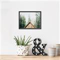 Picture of Forest Cabin _GroupedProduct_Rectangle_Landscape_Photography _GroupedProduct_Rectangle_Landscape_Canvas_Framed_