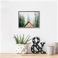 Picture of Forest Cabin _GroupedProduct_Rectangle_Landscape_Photography _GroupedProduct_Rectangle_Landscape_Canvas_Framed_