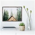 Picture of Forest Cabin _GroupedProduct_Rectangle_Landscape_Photography _GroupedProduct_Rectangle_Landscape_Canvas_Framed_