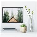 Picture of Forest Cabin _GroupedProduct_Rectangle_Landscape_Photography _GroupedProduct_Rectangle_Landscape_Canvas_Framed_