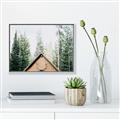 Picture of Forest Cabin _GroupedProduct_Rectangle_Landscape_Photography _GroupedProduct_Rectangle_Landscape_Canvas_Framed_