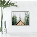 Picture of Forest Cabin _GroupedProduct_Rectangle_Landscape_Photography _GroupedProduct_Rectangle_Landscape_Canvas_Framed_