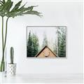 Picture of Forest Cabin _GroupedProduct_Rectangle_Landscape_Photography _GroupedProduct_Rectangle_Landscape_Canvas_Framed_