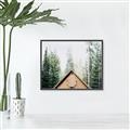 Picture of Forest Cabin _GroupedProduct_Rectangle_Landscape_Photography _GroupedProduct_Rectangle_Landscape_Canvas_Framed_