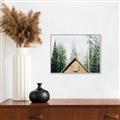 Picture of Forest Cabin _GroupedProduct_Rectangle_Landscape_Photography _GroupedProduct_Rectangle_Landscape_Canvas_Framed_