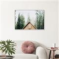 Picture of Forest Cabin _GroupedProduct_Rectangle_Landscape_Photography _GroupedProduct_Rectangle_Landscape_Canvas_Framed_