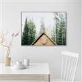 Picture of Forest Cabin _GroupedProduct_Rectangle_Landscape_Photography _GroupedProduct_Rectangle_Landscape_Canvas_Framed_