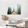 Picture of Forest Cabin _GroupedProduct_Rectangle_Landscape_Photography _GroupedProduct_Rectangle_Landscape_Canvas_Framed_