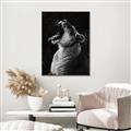 Picture of Yawning lion _GroupedProduct_Rectangle_Portrait_Photography _GroupedProduct_Rectangle_Portrait_Canvas_Framed_