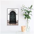 Picture of Green wooden door _GroupedProduct_Rectangle_Portrait_Photography _GroupedProduct_Rectangle_Portrait_Canvas_Framed_