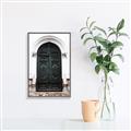 Picture of Green wooden door _GroupedProduct_Rectangle_Portrait_Photography _GroupedProduct_Rectangle_Portrait_Canvas_Framed_