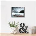 Picture of Mountain Boat Dock _GroupedProduct_Rectangle_Landscape_Photography _GroupedProduct_Rectangle_Landscape_Canvas_Framed_