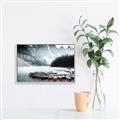 Picture of Mountain Boat Dock _GroupedProduct_Rectangle_Landscape_Photography _GroupedProduct_Rectangle_Landscape_Canvas_Framed_