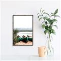 Picture of Beached Canoe _GroupedProduct_Rectangle_Portrait_Photography _GroupedProduct_Rectangle_Portrait_Canvas_Framed_