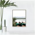 Picture of Beached Canoe _GroupedProduct_Rectangle_Portrait_Photography _GroupedProduct_Rectangle_Portrait_Canvas_Framed_