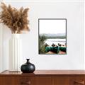 Picture of Beached Canoe _GroupedProduct_Rectangle_Portrait_Photography _GroupedProduct_Rectangle_Portrait_Canvas_Framed_