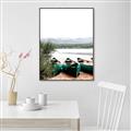 Picture of Beached Canoe _GroupedProduct_Rectangle_Portrait_Photography _GroupedProduct_Rectangle_Portrait_Canvas_Framed_