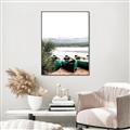 Picture of Beached Canoe _GroupedProduct_Rectangle_Portrait_Photography _GroupedProduct_Rectangle_Portrait_Canvas_Framed_
