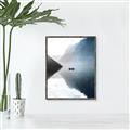 Picture of Lake Date in Blue _GroupedProduct_Rectangle_Portrait_Photography _GroupedProduct_Rectangle_Portrait_Canvas_Framed_