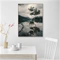 Picture of Tree Reflection _GroupedProduct_Rectangle_Portrait_Photography _GroupedProduct_Rectangle_Portrait_Canvas_Framed_