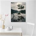 Picture of Tree Reflection _GroupedProduct_Rectangle_Portrait_Photography _GroupedProduct_Rectangle_Portrait_Canvas_Framed_