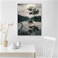Picture of Tree Reflection _GroupedProduct_Rectangle_Portrait_Photography _GroupedProduct_Rectangle_Portrait_Canvas_Framed_