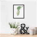 Picture of Dewey leaves _GroupedProduct_Rectangle_Portrait_Photography _GroupedProduct_Rectangle_Portrait_Canvas_Framed_