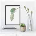 Picture of Dewey leaves _GroupedProduct_Rectangle_Portrait_Photography _GroupedProduct_Rectangle_Portrait_Canvas_Framed_