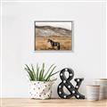 Picture of Mustard Grass Horse _GroupedProduct_Rectangle_Landscape_Photography _GroupedProduct_Rectangle_Landscape_Canvas_Framed_