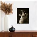 Picture of Yawning lion _GroupedProduct_Rectangle_Portrait_Photography _GroupedProduct_Rectangle_Portrait_Unframed_Print_Only_