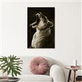 Picture of Yawning lion _GroupedProduct_Rectangle_Portrait_Photography _GroupedProduct_Rectangle_Portrait_Unframed_Print_Only_